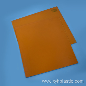 Insulation Orange Double Side Frosted Bakelite Sheet